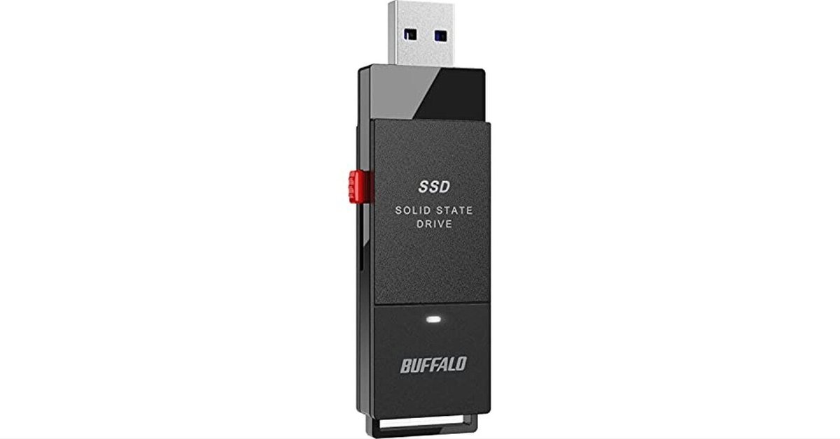 Amazon.co.jp限定】バッファロー SSD 外付け 1.0TB 超小型
