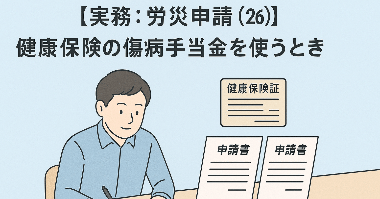 健康保険の傷病手当金と労災申請【使い分けと併用】｜併用できるケースと注意点｜弁護士 小谷 成美