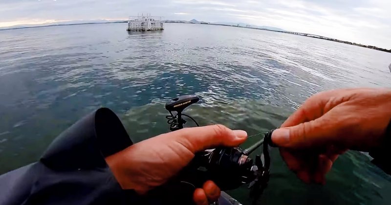 【琵琶湖北湖】多くの釣れる要素が複合した取水塔【オンラインガイド】