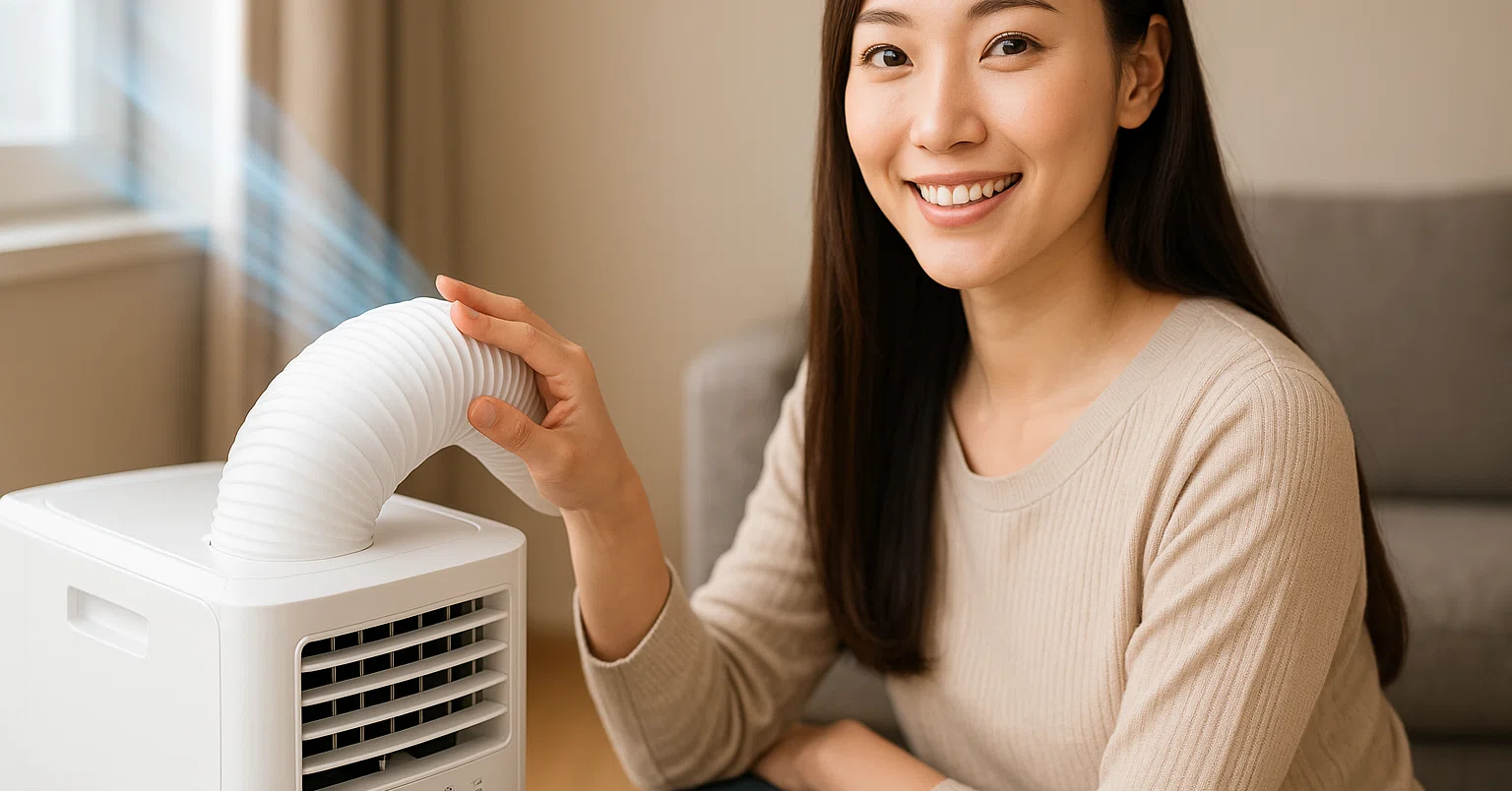 スポットクーラーで6畳を冷える快適な部屋に！初めてでも失敗しない