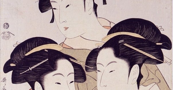 葛飾北斎】 日本画 浮世絵 / 絹本 「美人図」 査定 買取 致し