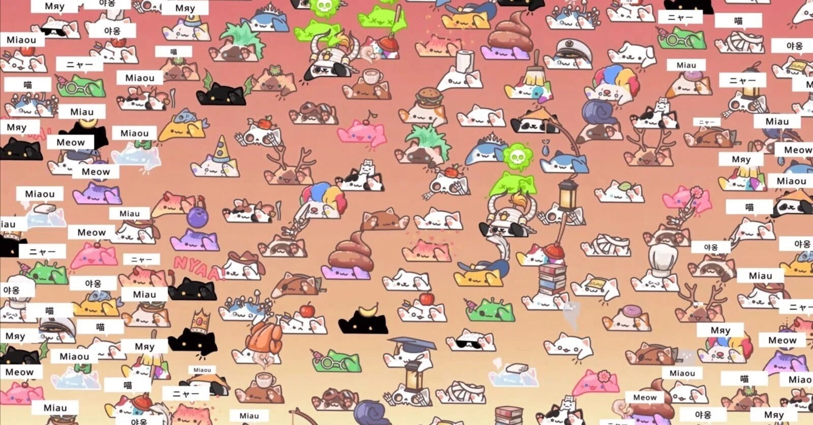 放置ゲー】台パンする猫がキュートな『Bongo Cat』にアップデートで 