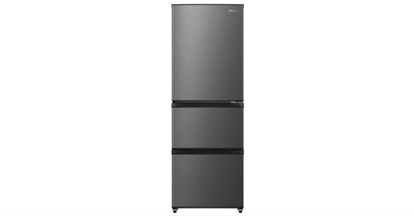 ハイセンス 冷蔵庫 幅49cm 175L ブラック HR-D1701B 2ドア 右