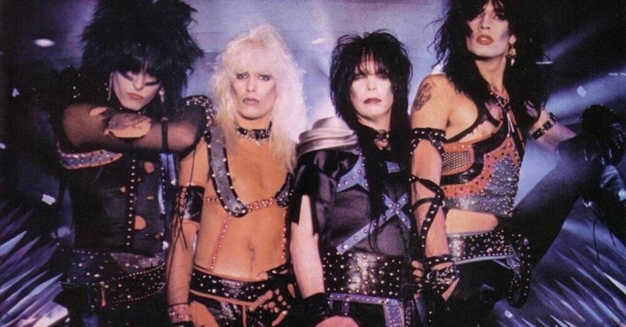 非売品　MOTLEY CRUE 　ポスター 　L.Aメタル　メタル　ヘヴィメタル キノコパワー - LAメタル・グラムメタル