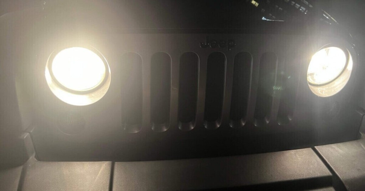 JEEP】超簡単に出来た！ラングラーアンリミテッドJKのヘッド