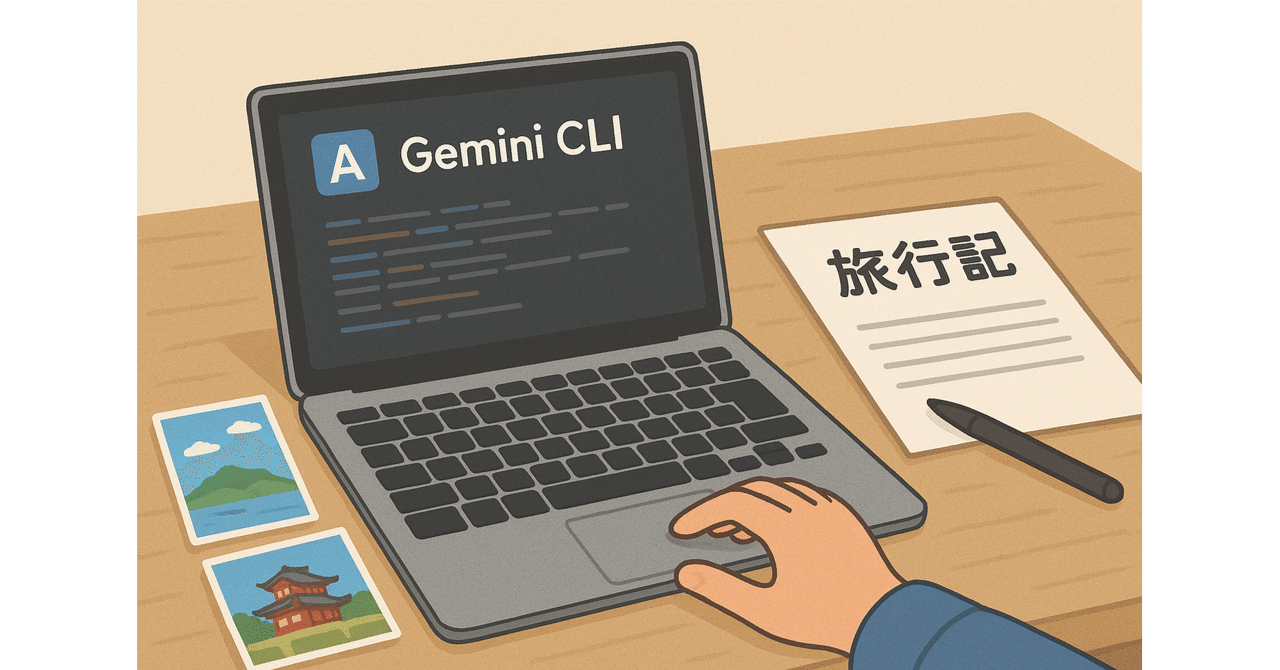 M1 MacBook Air 活用記録：Gemini CLI編｜極私的に活動記録