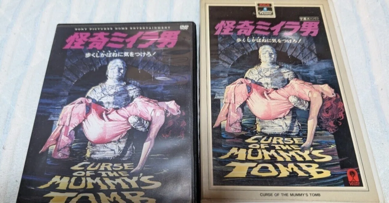 レア‼️USA ホラーポスター スカル ミイラ男 ゾンビ 　スネーク　クモの巣 146)怪奇ミイラ男(1964)｜もっちー