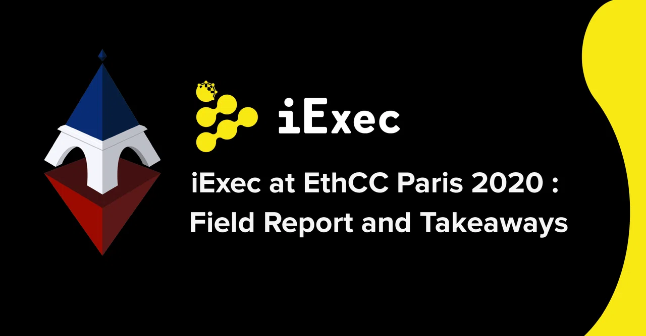 EthCCで最新ニュースを発表｜iExec_Japan