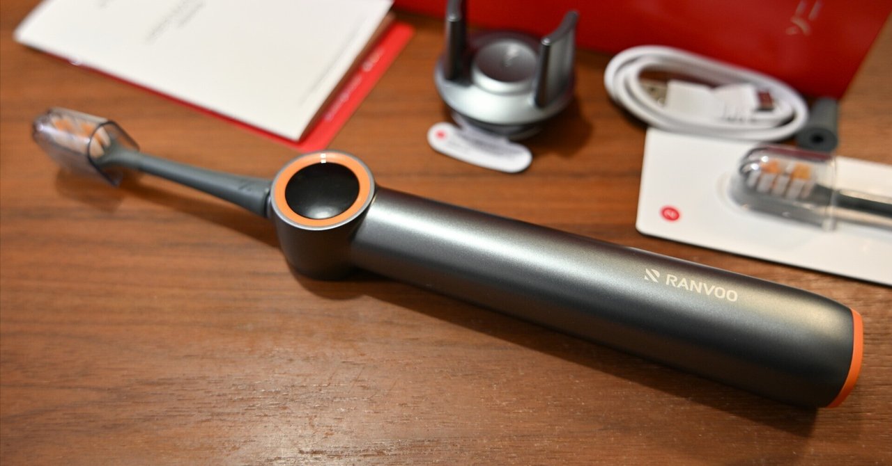 レビュー品】RANVOO 電動歯ブラシ — バブルソニックで“360°徹底洗浄”が レビュー品】RANVOO 電動歯ブラシ — バブルソニックで“360°徹底洗浄”が
