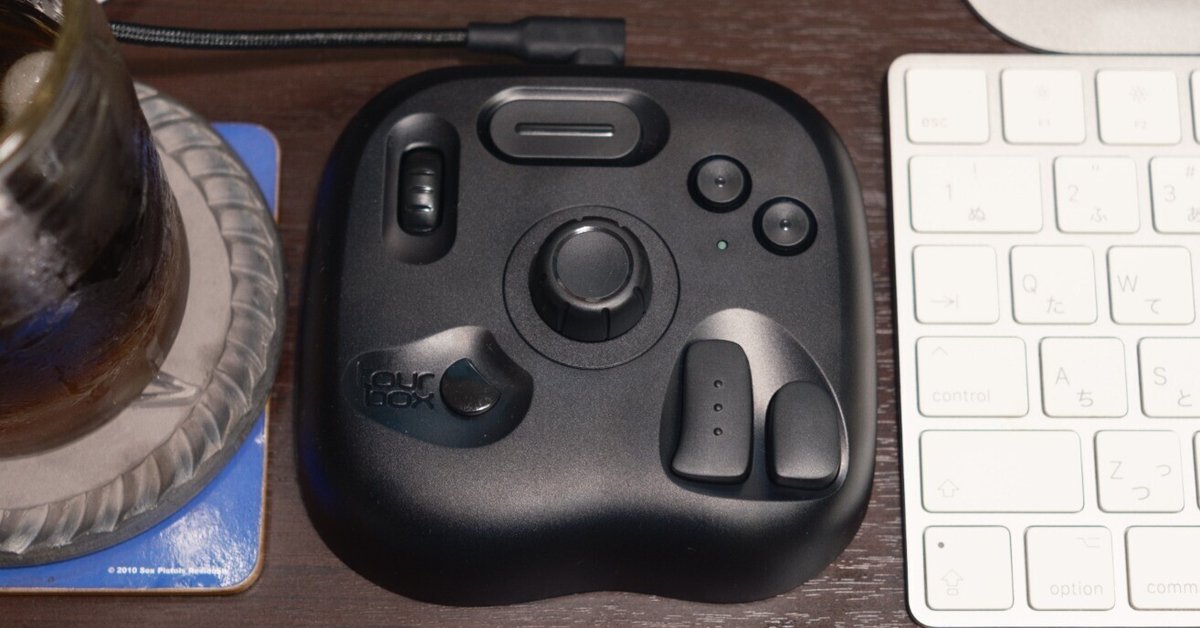 左手デバイスを導入 TourBox Lite｜ナカタツオ