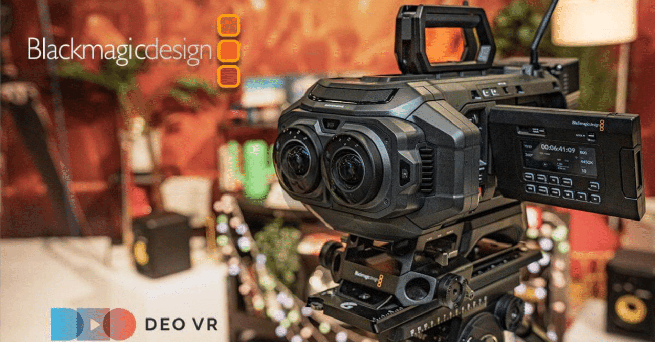 Blackmagic URSAイマーシブカメラによる16K VRビデオ - ファースト