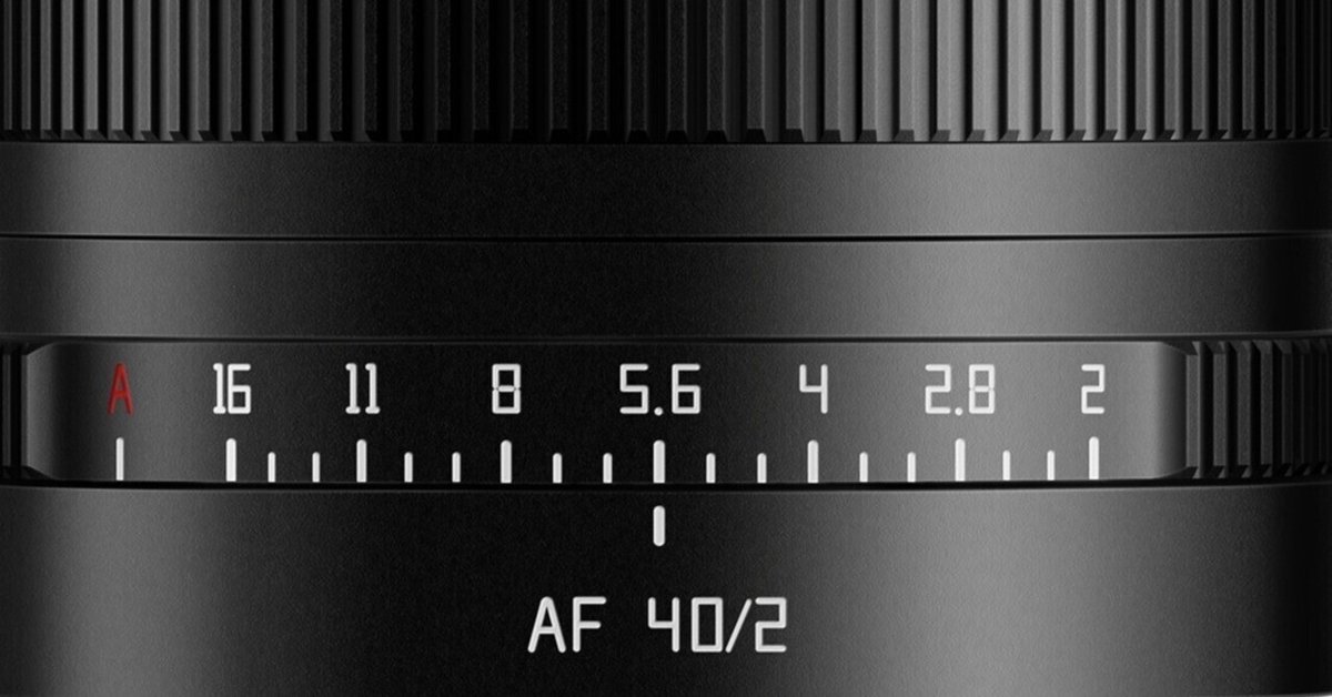 TTArtisan AF 40mm F2 Eマウント フルサイズ 単焦点レンズ (国内