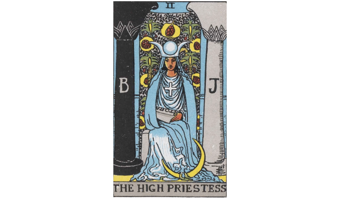 タロット講座】「女教皇（The High Priestess）」〜“答え”はもう
