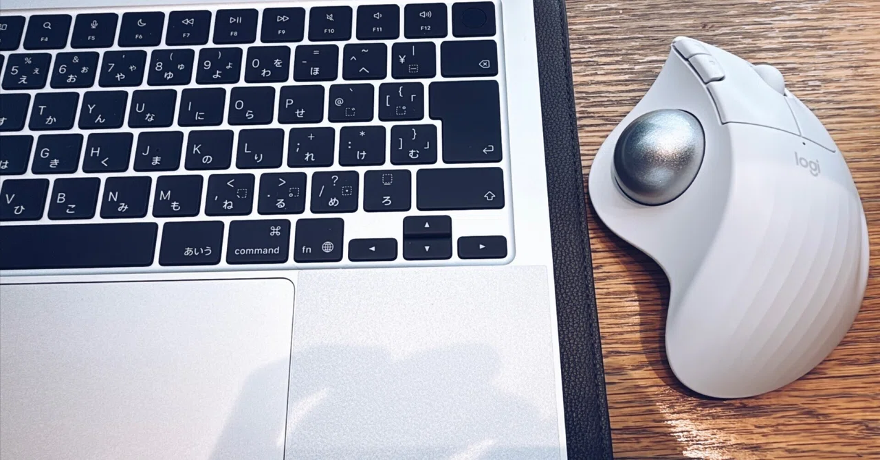 M4 Macbook Air 周辺機器編（logicool M575SP)｜Sunny Sunday