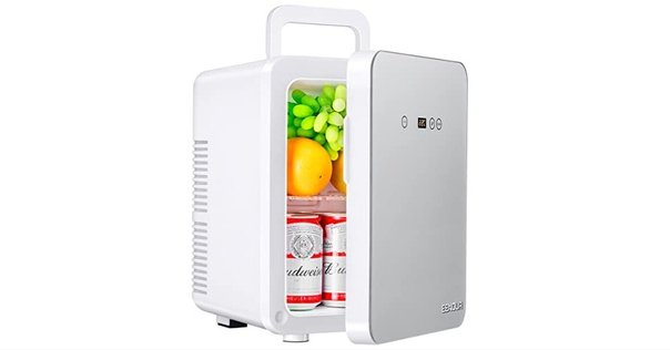 ヤッターマン EENOUR 冷温庫 20L 小型2ドア シャンパンゴールド Amazon | EENOUR 冷温庫 20L ミニ冷蔵庫 ポータブル 保冷庫 小型