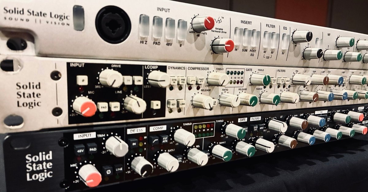 SSLのチャンネルストリップの歴史｜SSL Japan (Solid State Logic)