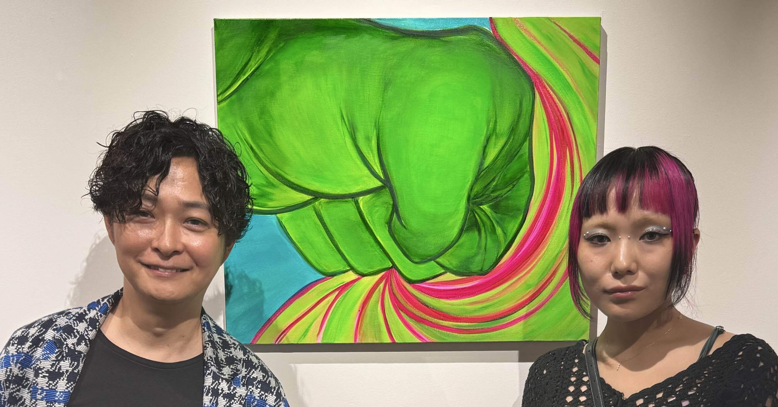 進化する原ナビィ。グリーンの衝撃。 tHE GALLERY OMOTESANDO 8月24日