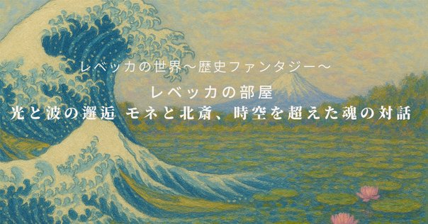 Art｜クロード・モネ 《睡蓮の池》 目に見えるもの｜江六前一郎