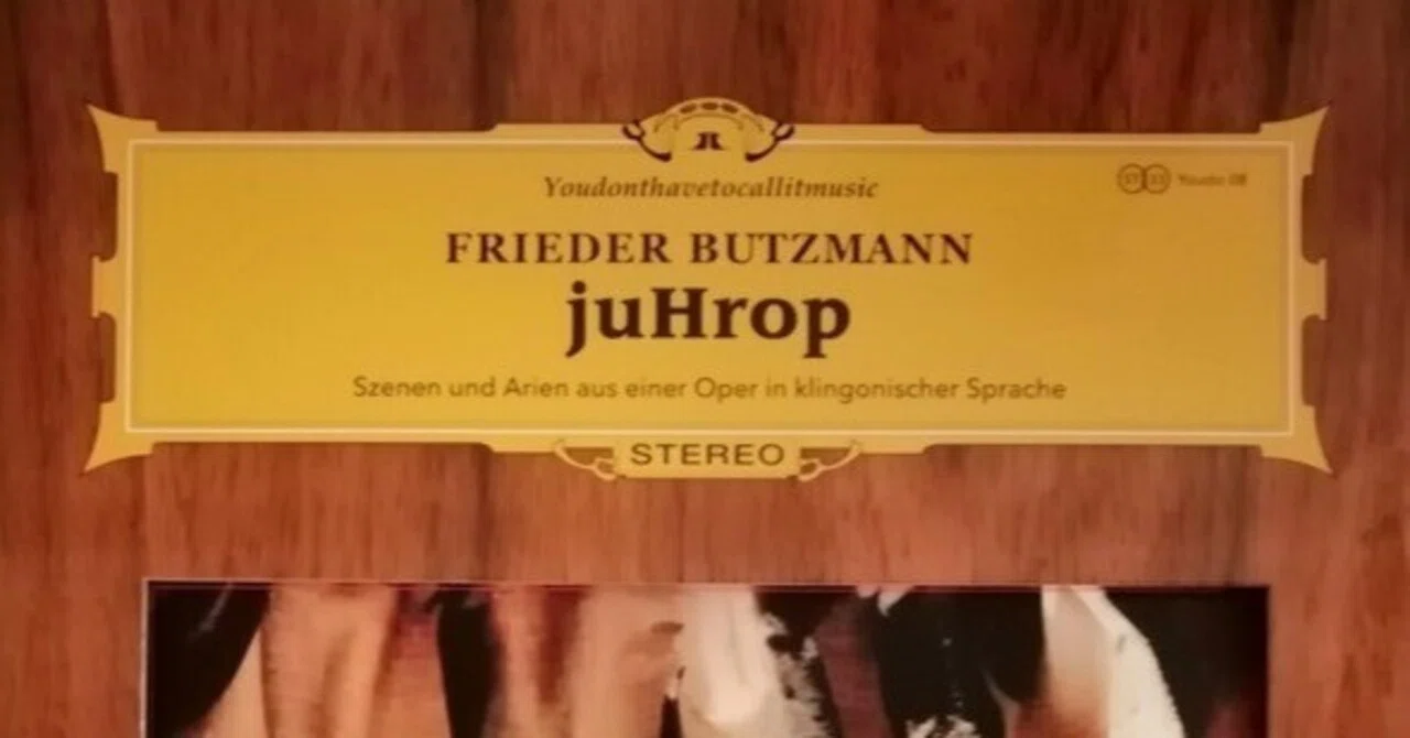 世にも珍しいクリンゴン語の異端オペラ/Frieder Butzmann - juHrop