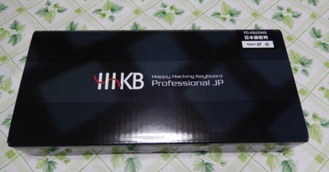 10年使うつもりで買ったキーボードHHKB Professional JP Type-Sが来年