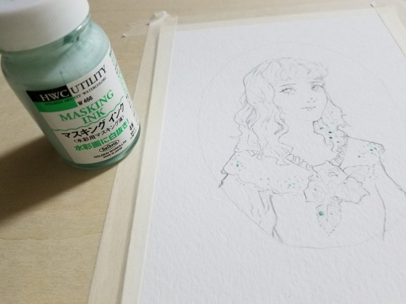 透明水彩イラストメイキング けんちゃん Note 透明水彩イラストメイキング けんちゃん Note