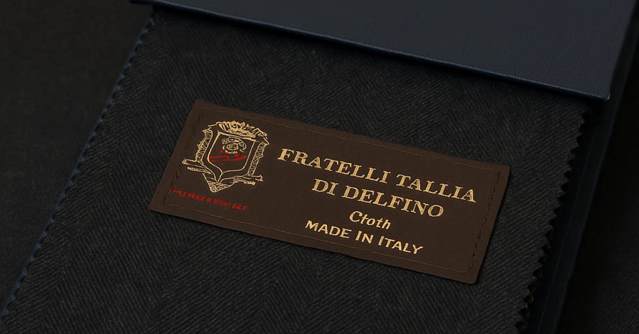 超美品Fratelli Tallia di Delfino 3B チェック織柄ジャケット (メンズ 