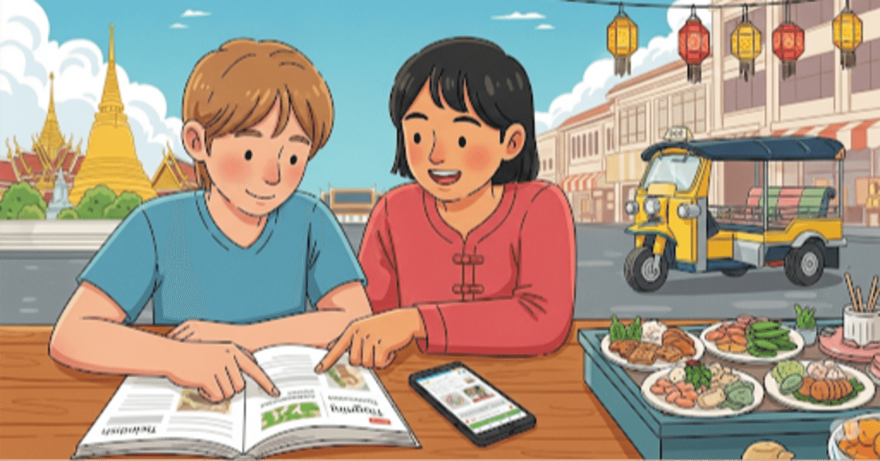 タイ語旅行会話｜タイ紀行】｜タイ夜型紀行2.0