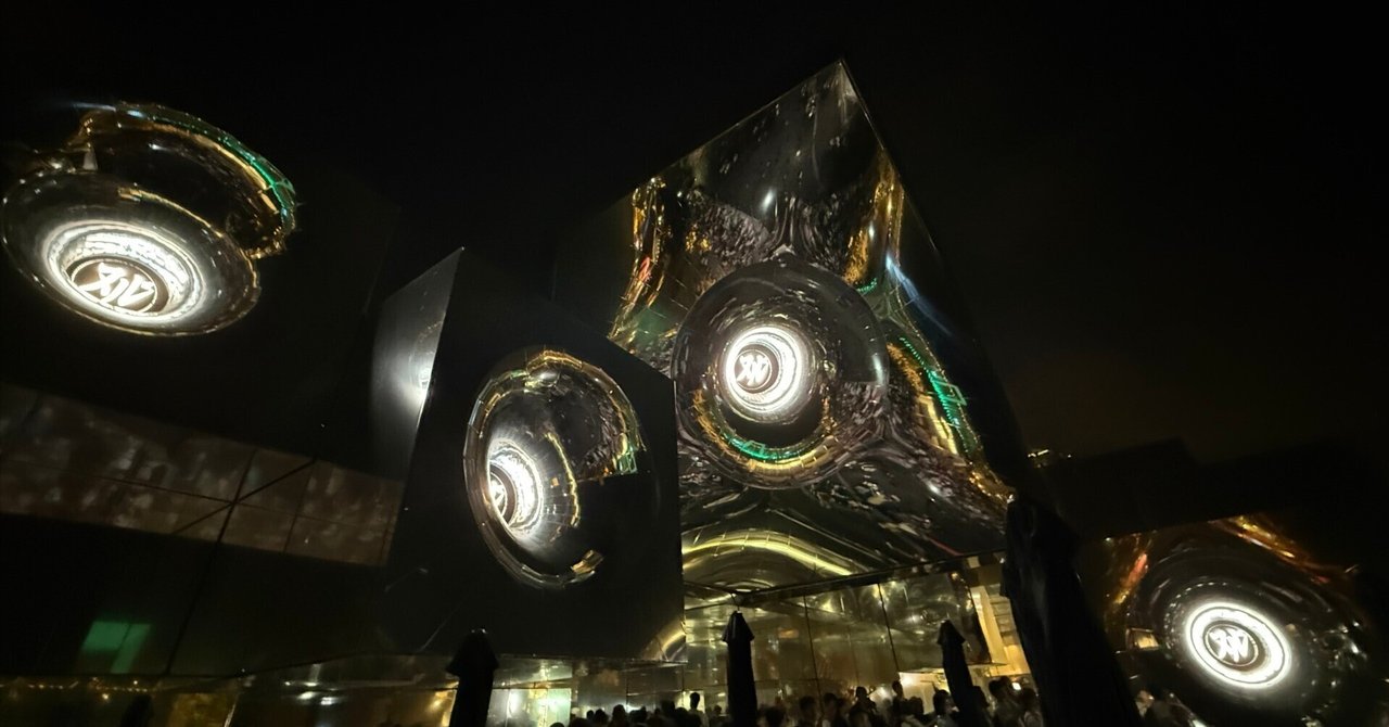 null²インスタレーションモード体験記：自分がnullになる没入感｜noguchi-shoji