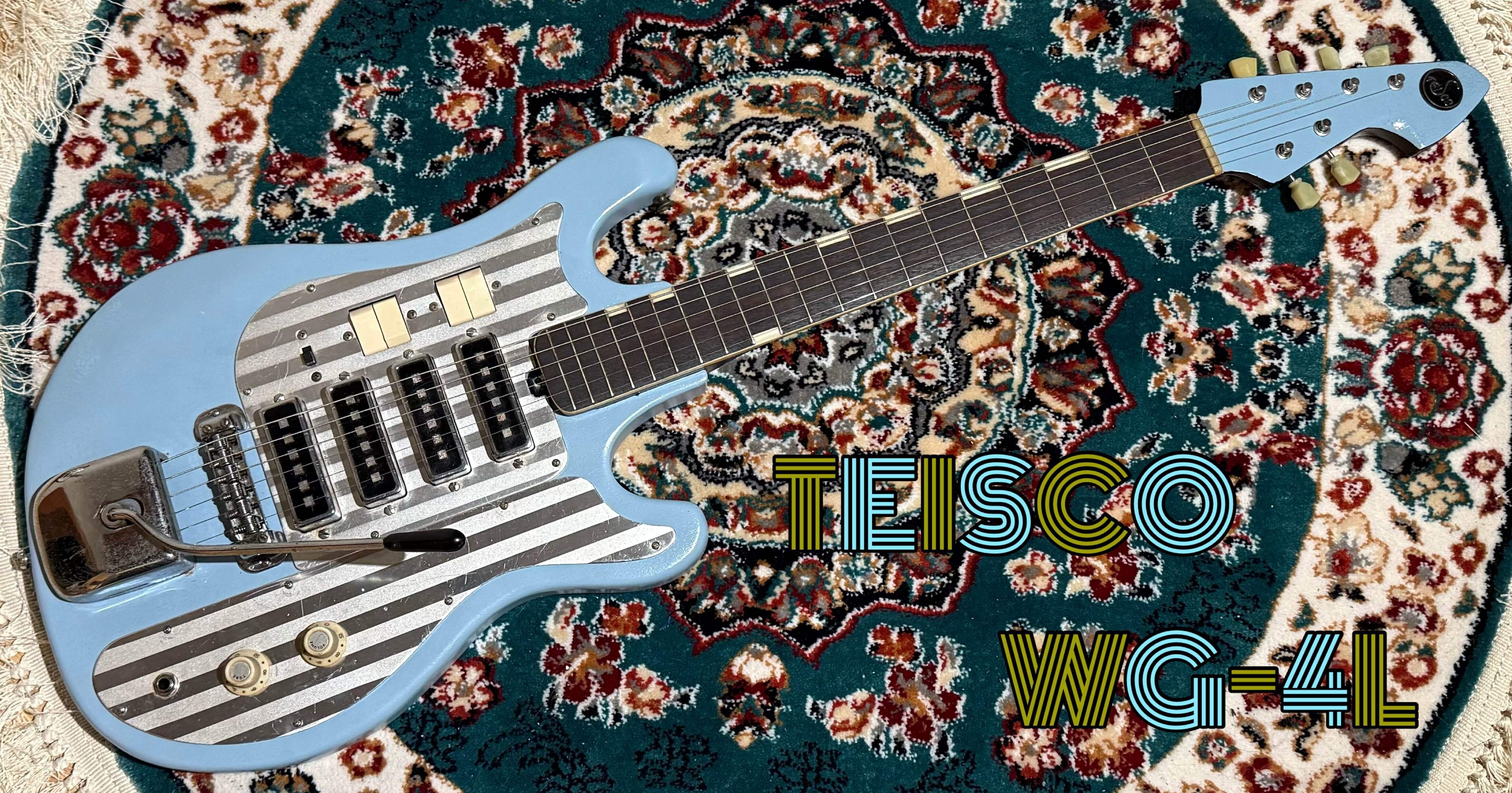 ギター tesico WG-4L Teisco Electric Guitar WG-4L Red 1960's Used From Japan | eBay