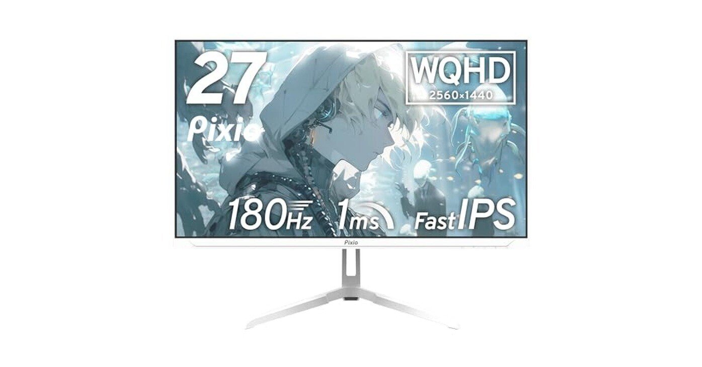 Pixio PX278 WAVE White 人気 ゲーミングモニター 27インチ③ Amazon