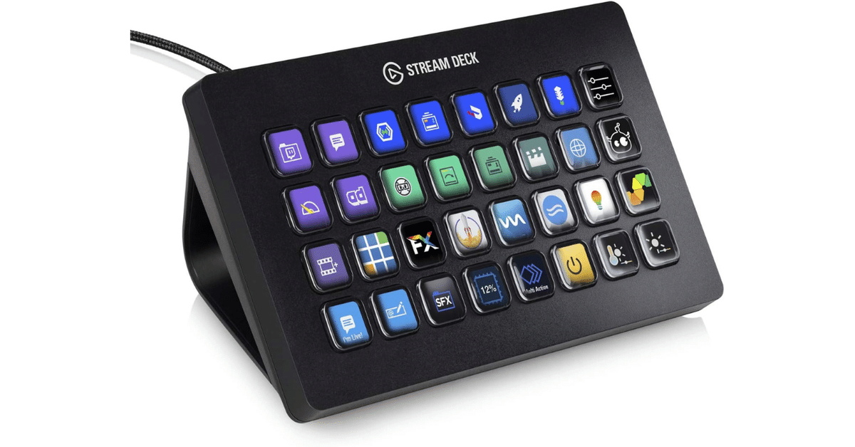 STREAM DOCK XL 32キー配列 Elgato Stream Deck XL 32キー配列コントローラー｜GetGadgetGot