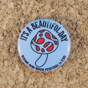 ライジングサン コンプリート缶 アーティスト缶バッジ この缶バッジ持っていませんか？-RISING SUN ROCK FESTIVAL in EZO-｜川流