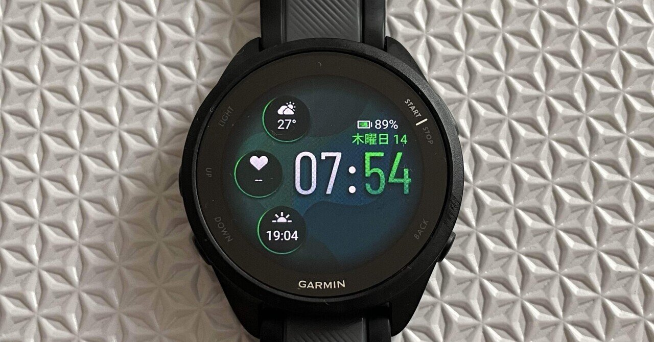 GARMIN ForeAthlete 220Jの口コミ・レビュー【メリット