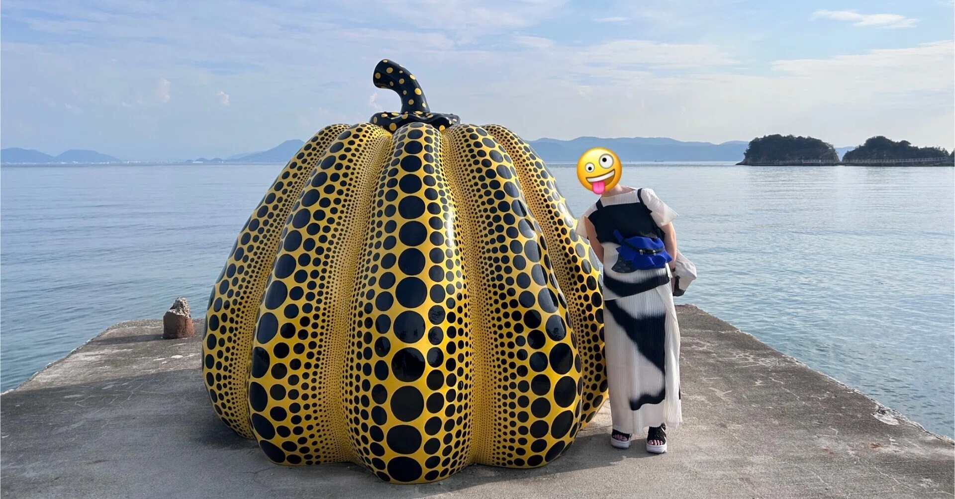 アートの島🏝️」直島に行ってきたよ🎃｜しきこ