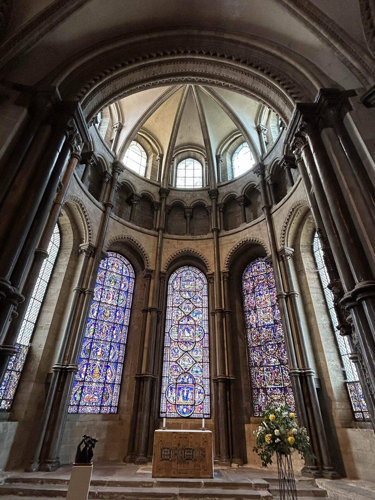 カンタベリー大聖堂 ステンドグラス カンタベリー大聖堂のクワイア北側