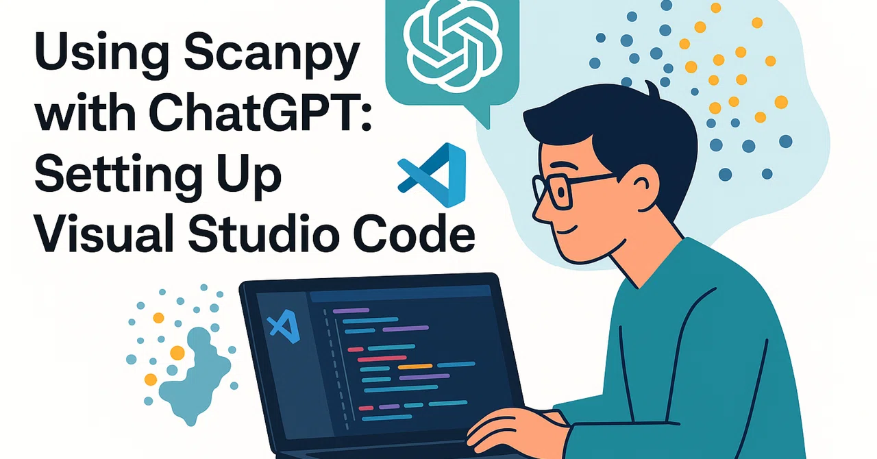ChatGPT補助下でScanpyを使うーVisual Studio Codeを導入する|アメリカ留学中のMD, PhD