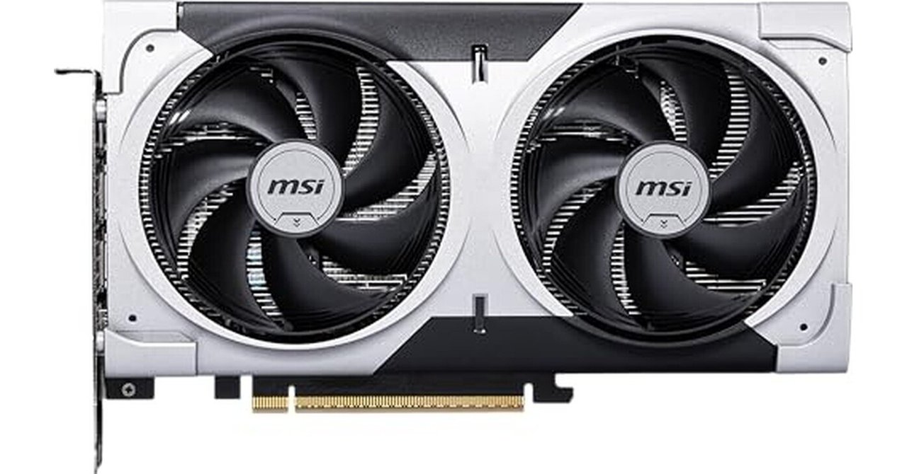 グラフィックボード・グラボ・ビデオカード MSI GeForce RTX 5060 8G VENTUS 3X OC Amazon | MSI GeForce RTX 5060 8G VENTUS 2X OC グラフィックス