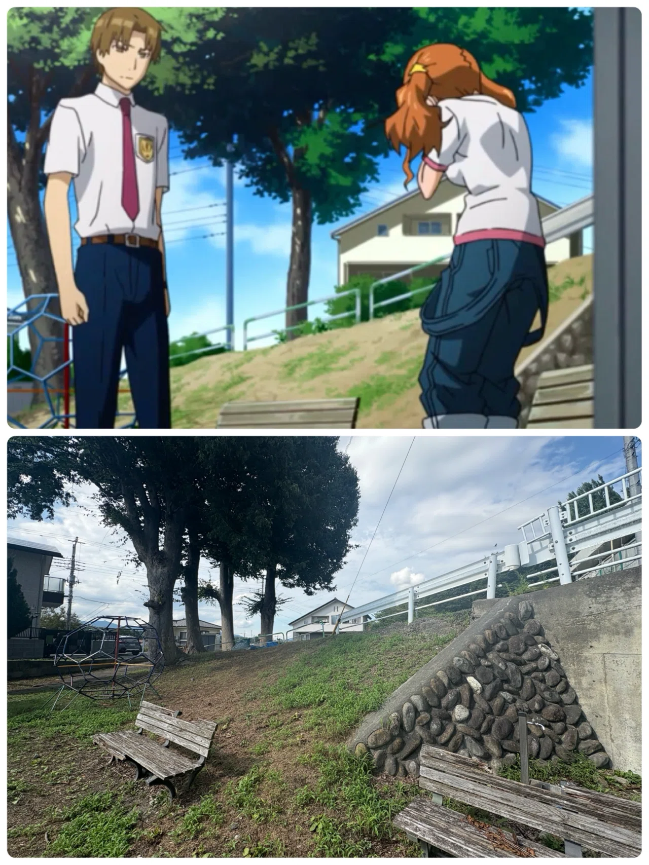 あの日見た花の名前を僕達はまだ知らない聖地巡り｜あろぼの