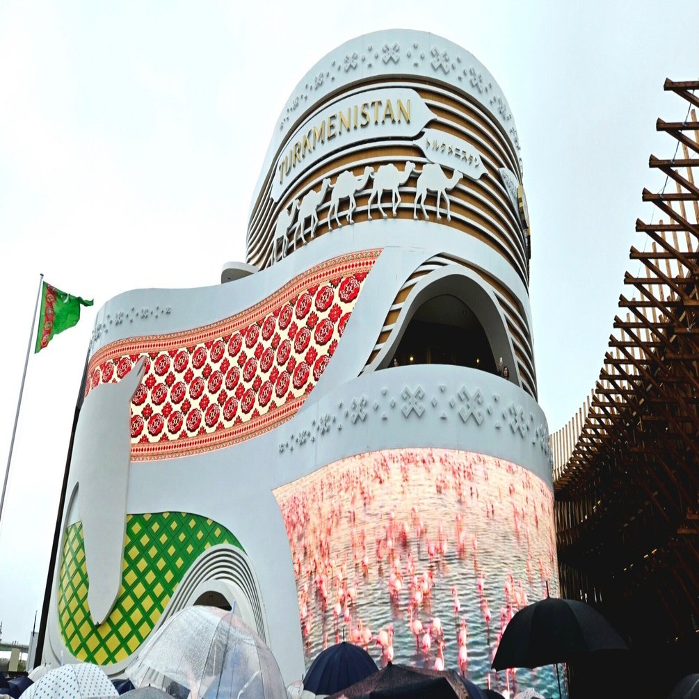 還暦夫婦の万博⑭トルクメニスタン（2025.6.10#6）｜HbA1c