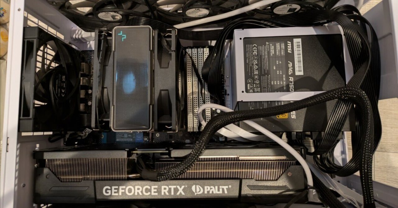 自作PC PCを小型化した話｜ぱるちゃんparuchan