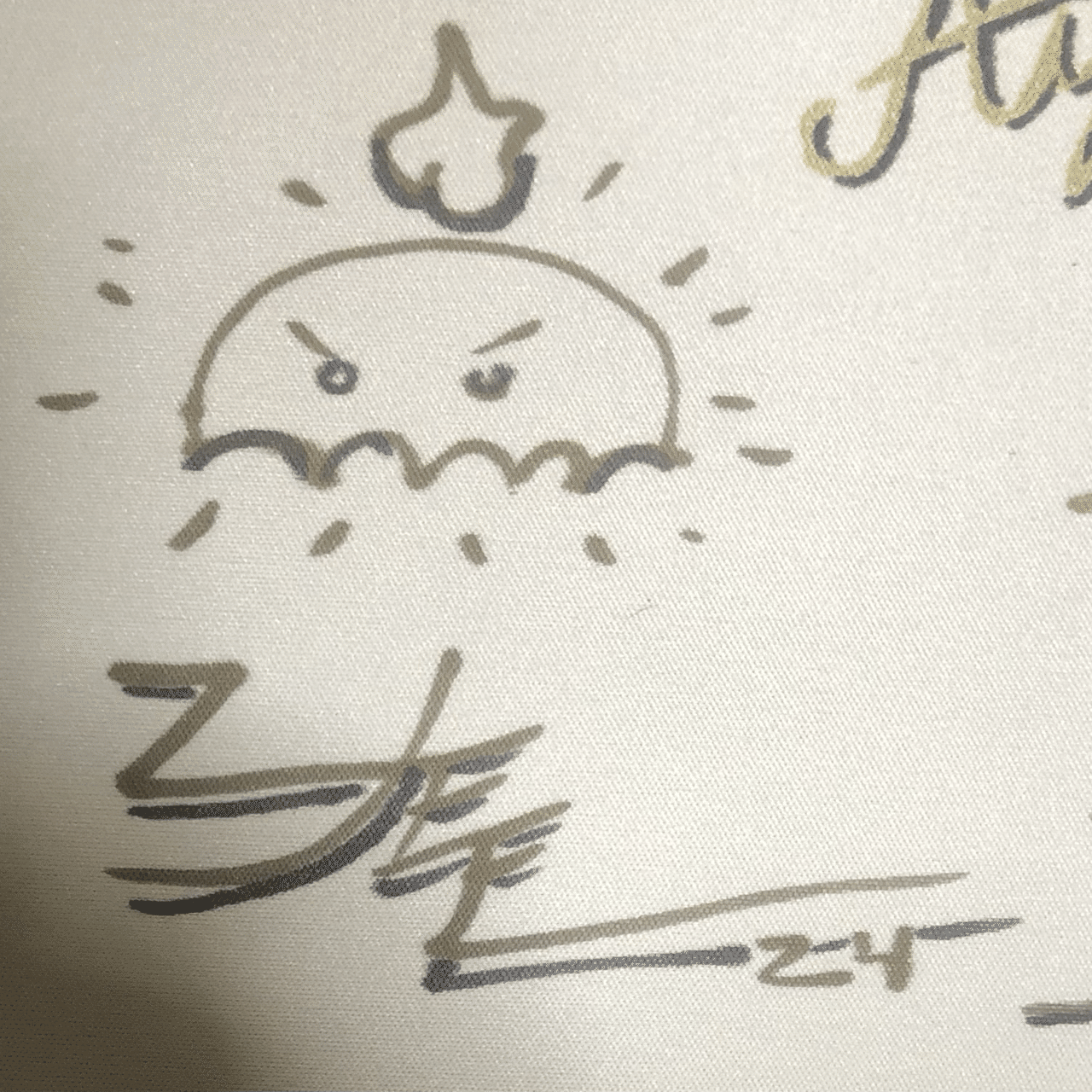 プレイマットにサインを集めた話｜イツキ