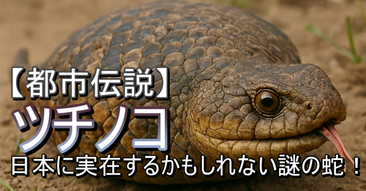 【都市伝説】ツチノコ、日本に実在するかもしれない謎の蛇!|Korakarn