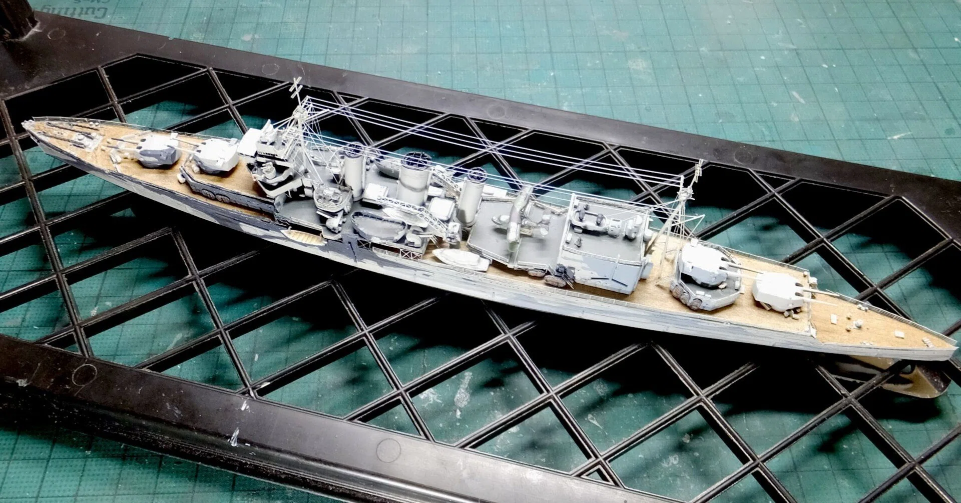 HMS County Class 1941 英国海軍カウンティ級1941制作記 #7 (Aoshima 1