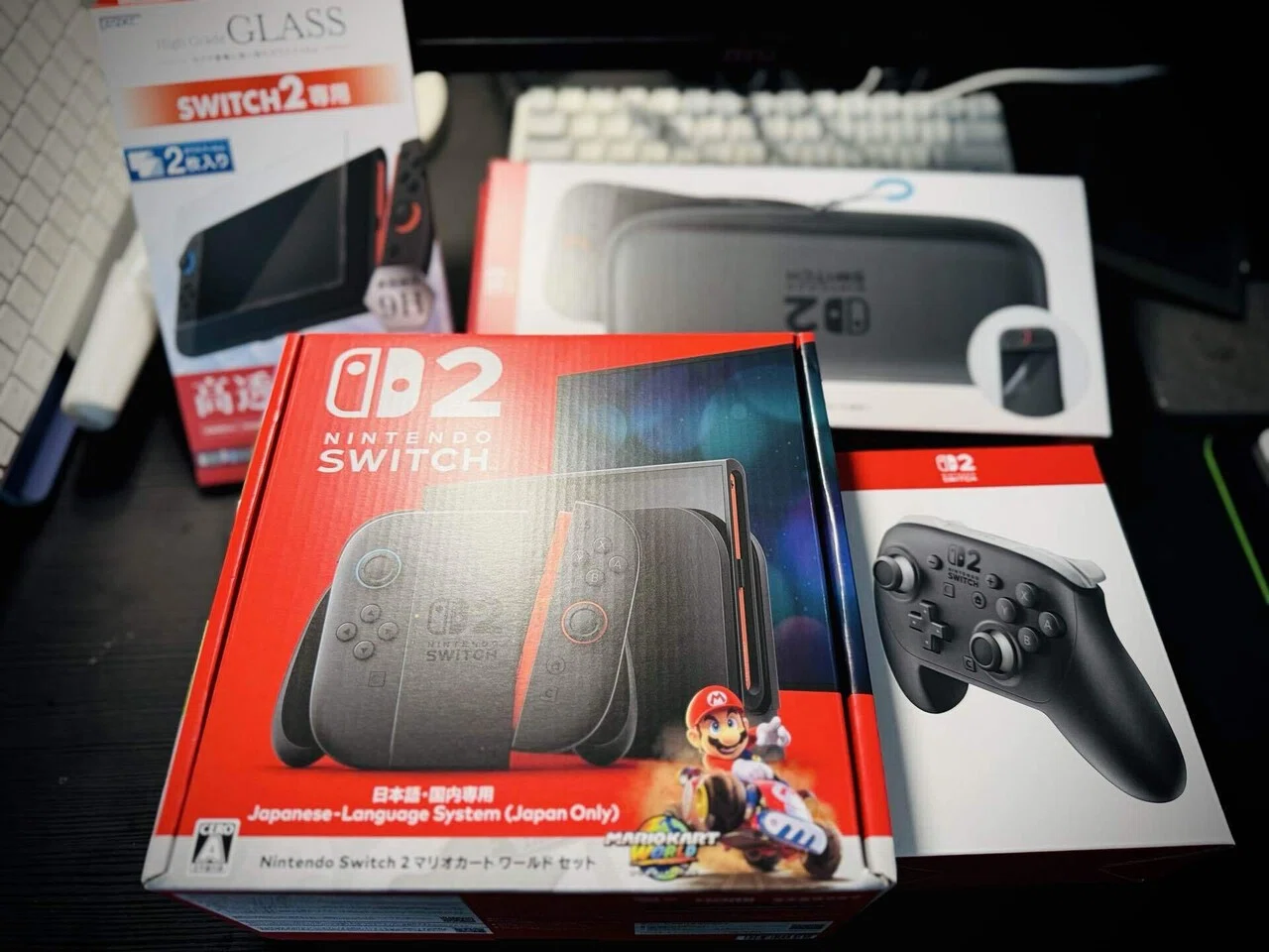switch2本体マリオカート入り版 ヨドバシ購入品レシートあり。#ワケ 