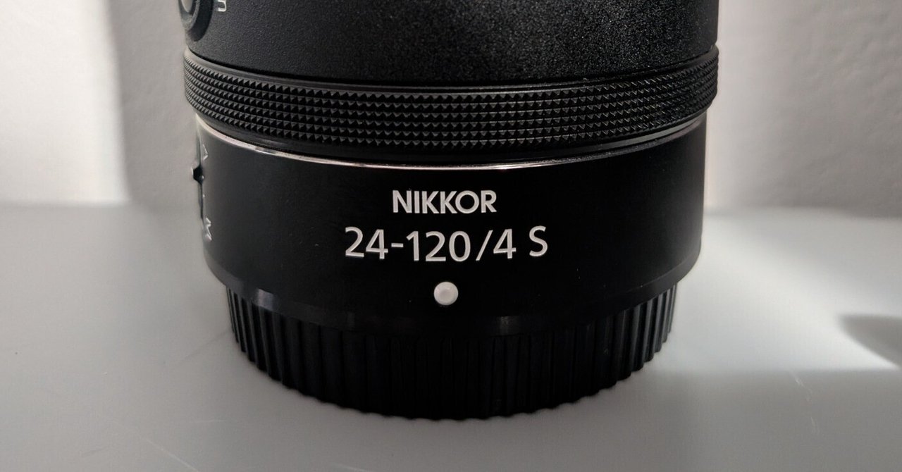 【極美品】Nikon NIKKOR 24-120mm 万能レンズ 手振れ補正 Nikon】 NIKKOR Z 24-120mm f/4 S好きになれないけど手放せない