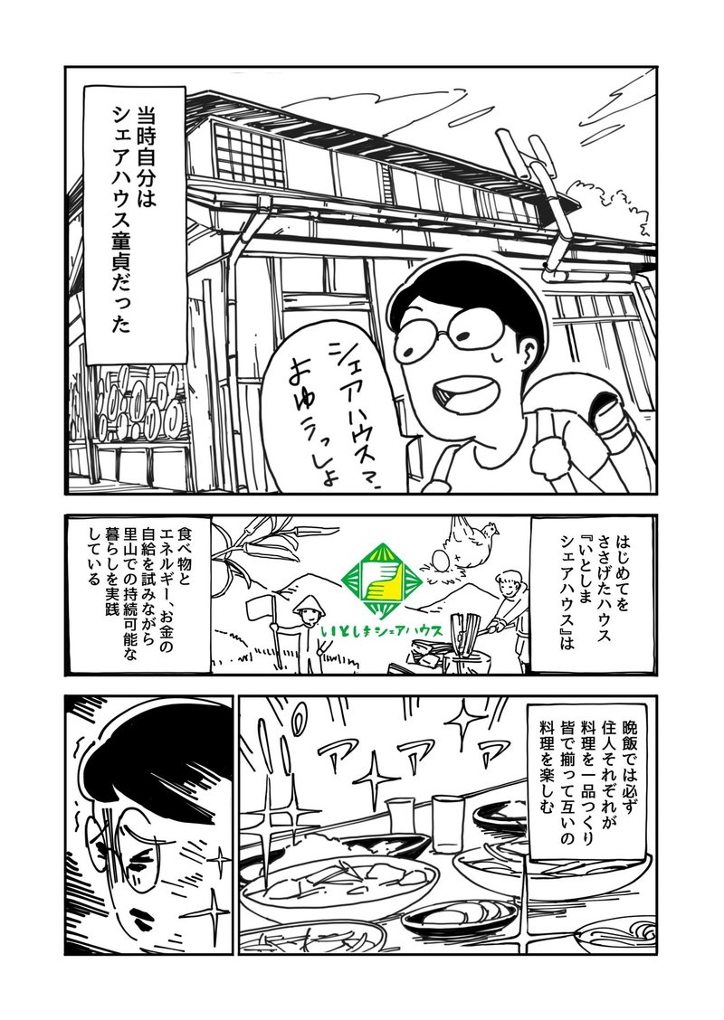 漫画家 自給する暮らしを実践するコミュニティ いとしまシェアハウスへ行く ちはや リアカー暮らし漫画家 Note 漫画家 自給する暮らしを実践するコミュニティ いとしまシェアハウスへ行く ちはや リアカー暮らし漫画家 Note