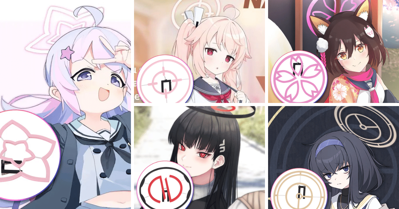 Monenjoy ブルーアーカイブ ヘイロー コスプレ道具 髪飾り