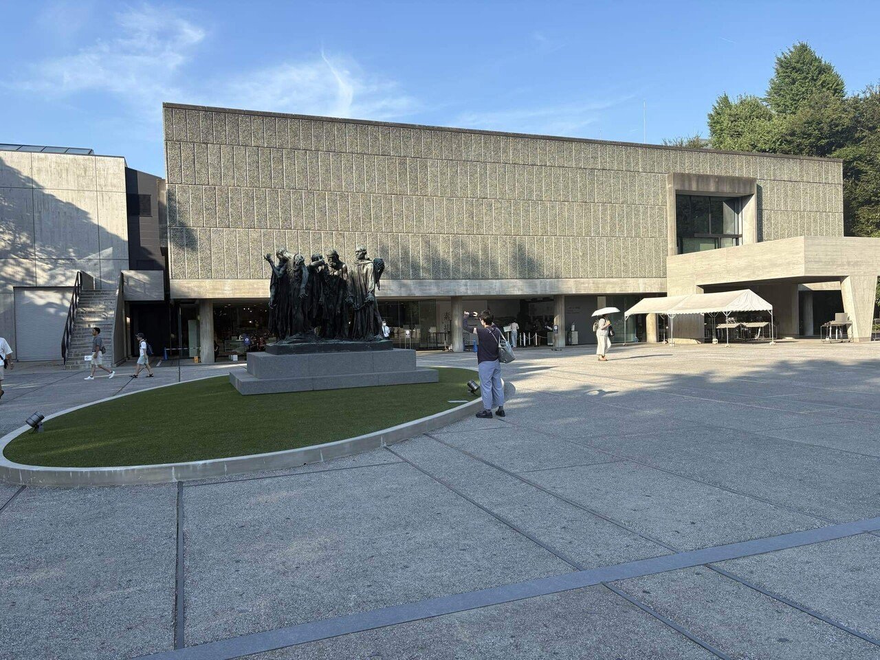 西洋美術館 📢ゴールデンウィークは国立西洋美術館のチケット売り場の混雑が