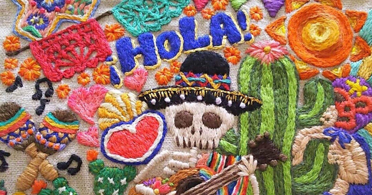 メキシコの伝統工芸品「ミチョアカン刺繍」｜Alma México｜ｱﾙﾏﾒﾋｺ