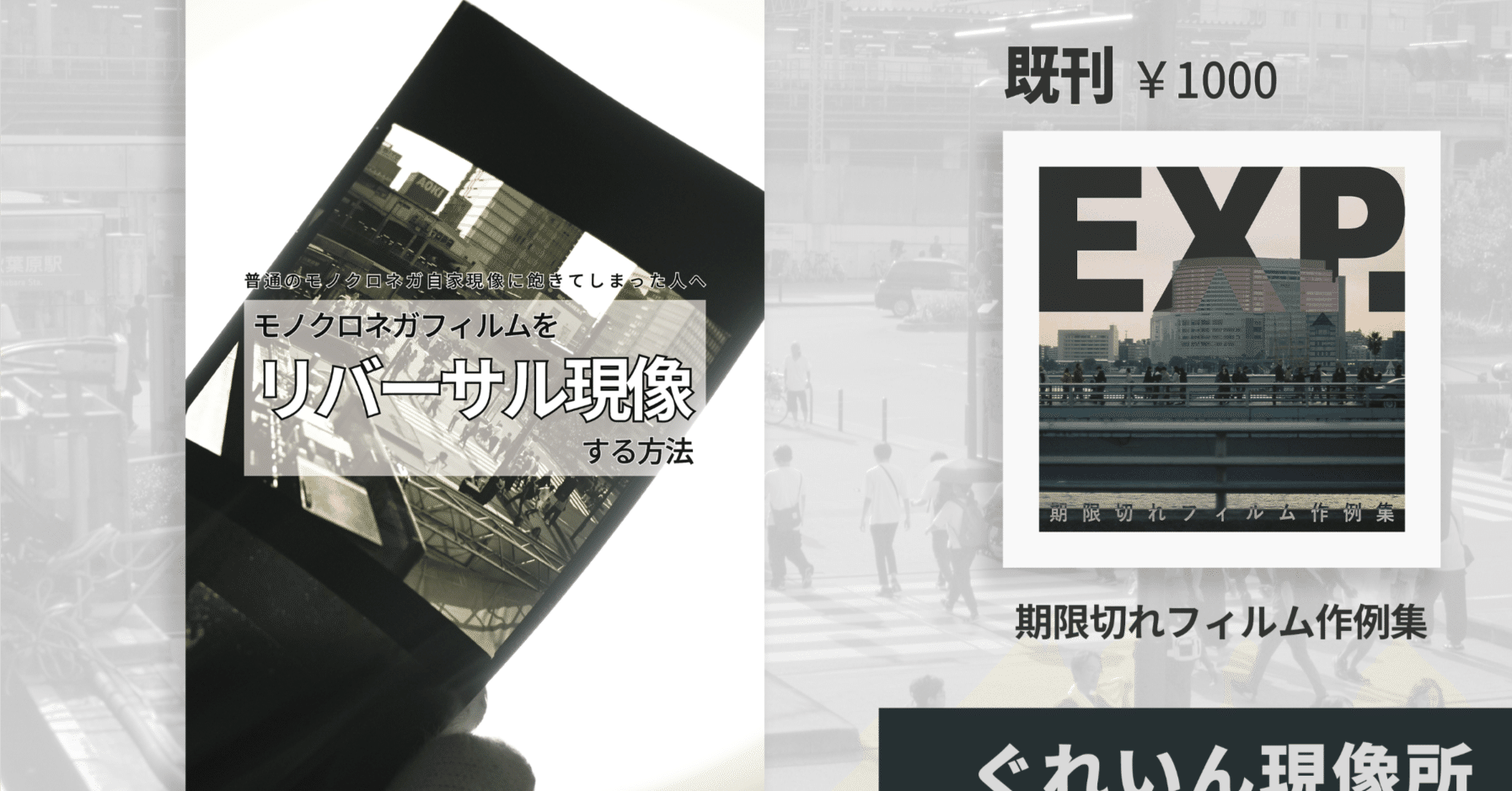 宣伝】コミックマーケット106でモノクロリバーサル現像方法の本を出し